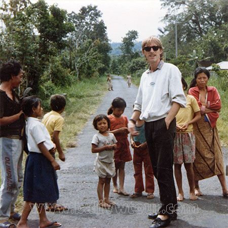 Gery in a mountain village, 1988
